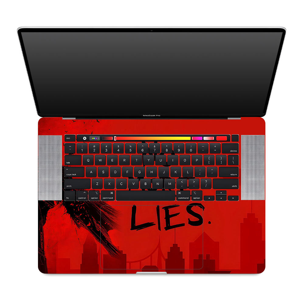 Batman No More Lies MacBook Pro 16 2019 Laptop Skin