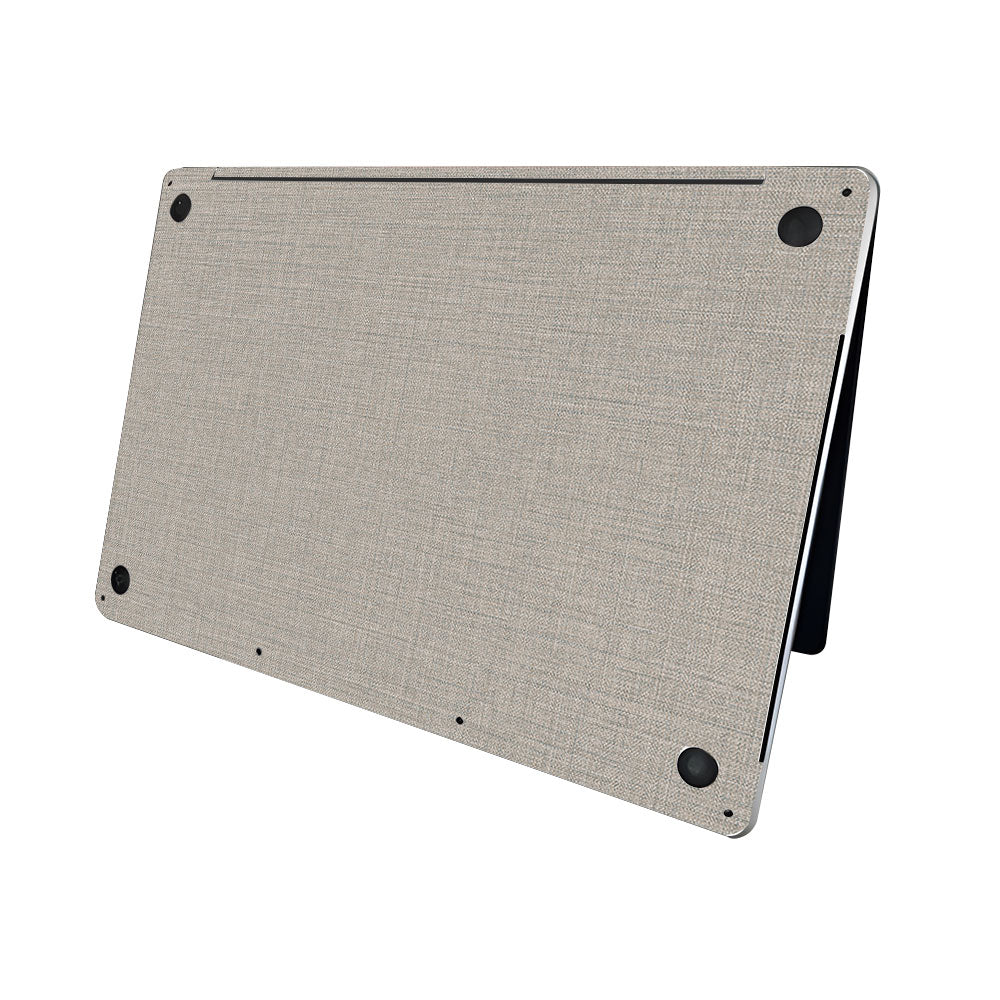 Textured Fabric Grey MacBook Pro 16 2019 Laptop Skin
