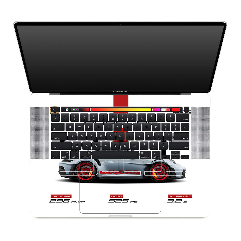 Porsche 911 GT3 RS MacBook Pro 16 2019 Laptop Skin