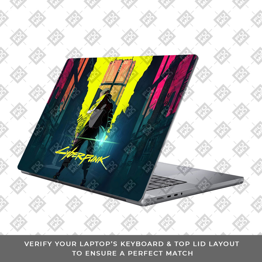 Cyberpunk Uprising MacBook Pro 16 2019 Laptop Skin