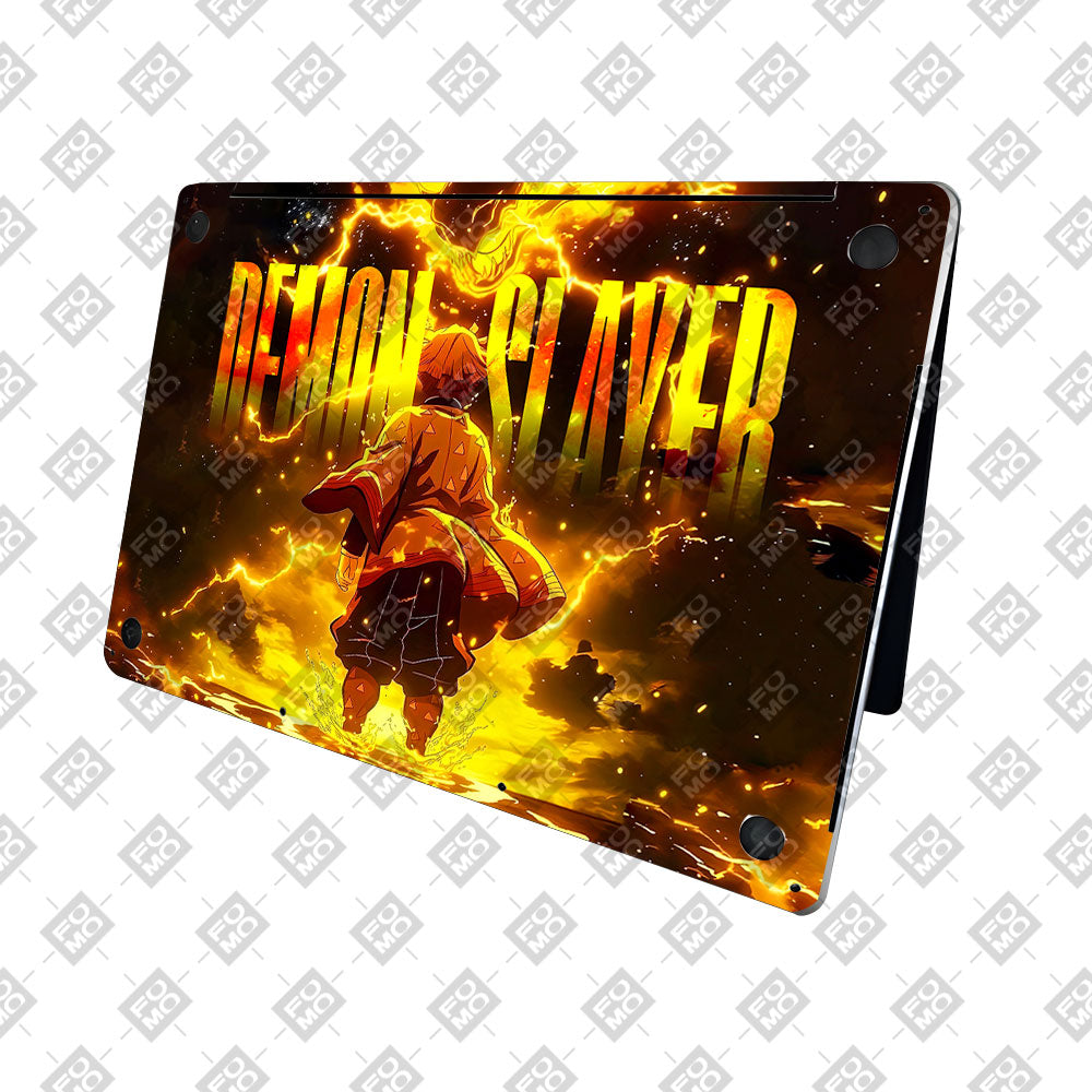 Zenitsu Lightning Strike MacBook Pro 16 2019 Laptop Skin
