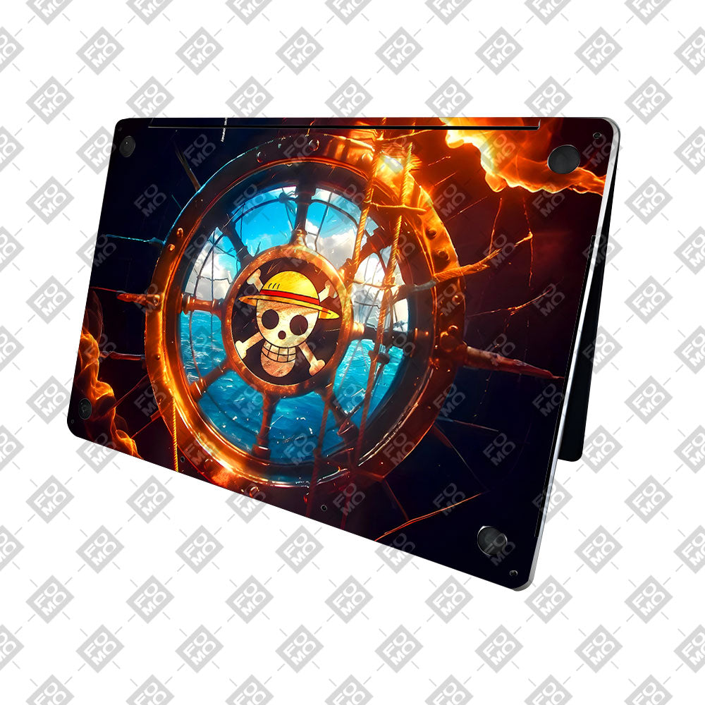Straw Hat Pirates Emblem MacBook Pro 16 2019 Laptop Skin