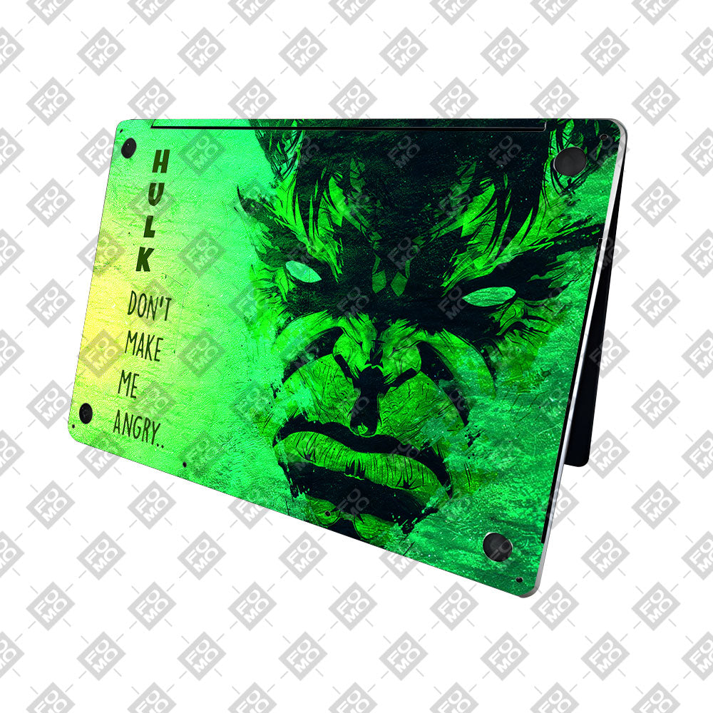 Hulk Don't Make Me Angry MacBook Pro 16 2019 Laptop Skin