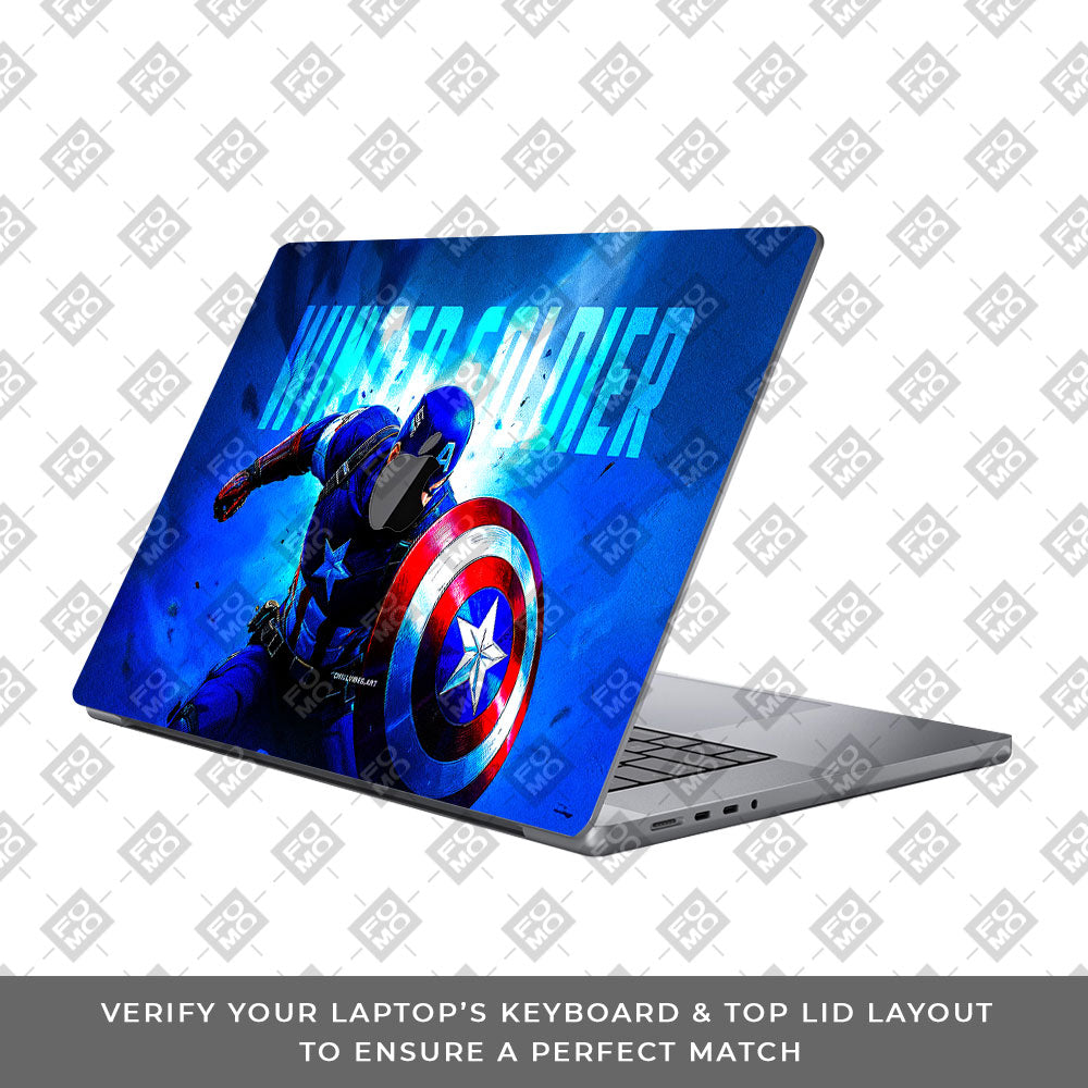 Shield of Justice Captain America MacBook Pro 16 2019 Laptop Skin