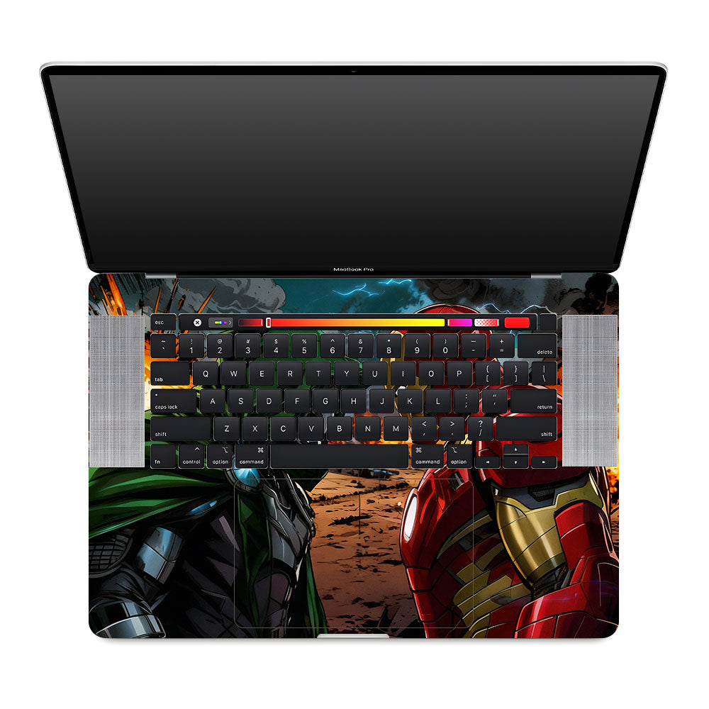Iron Man vs Doom MacBook Pro 16 2019 Laptop Skin