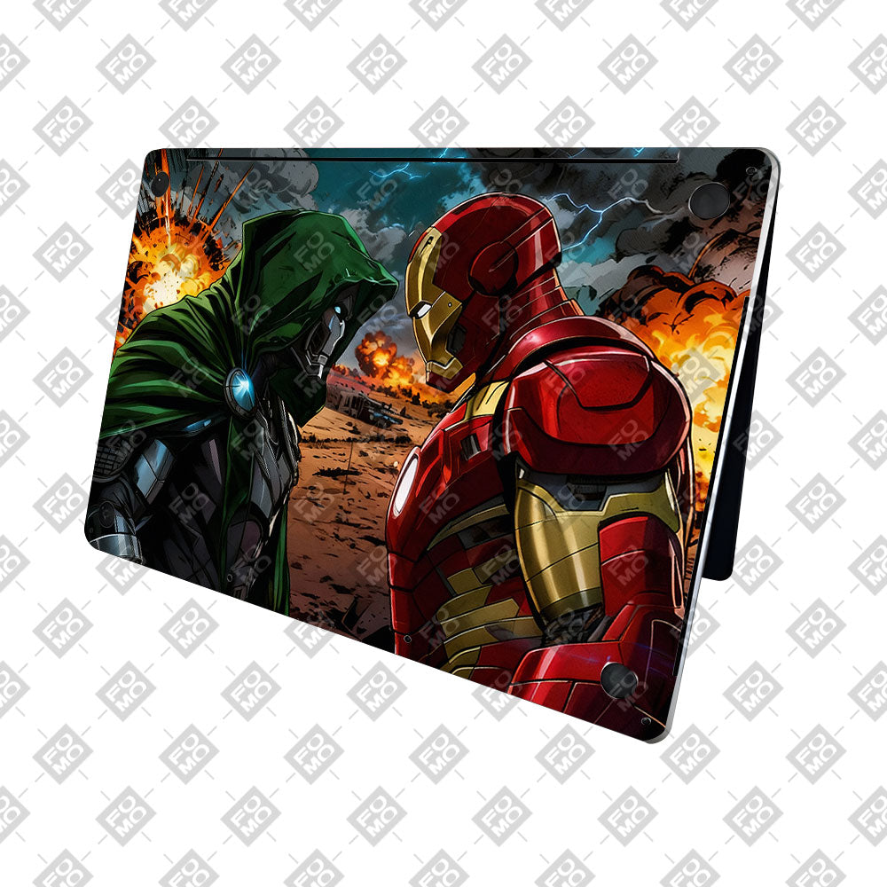 Armored Hero Showdown MacBook Pro 16 2019 3D Laptop Skin