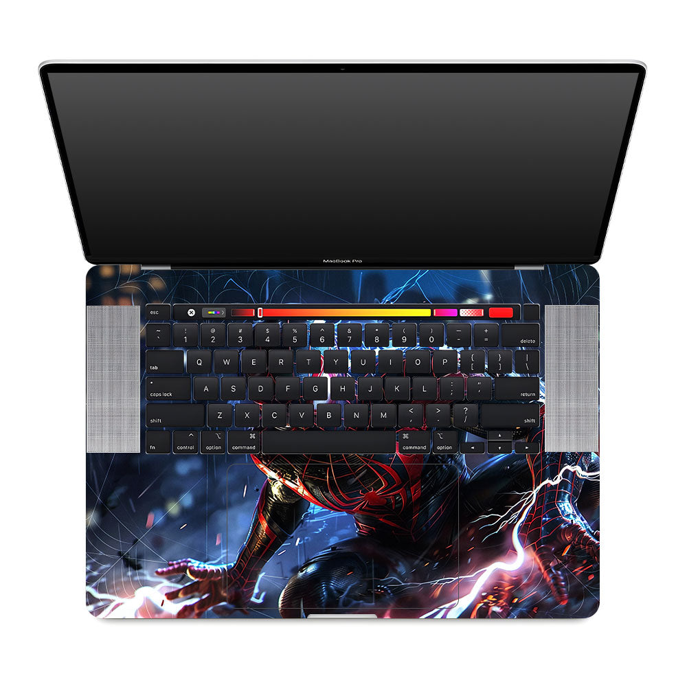 Miles Morales Shockwave MacBook Pro 16 2019 Laptop Skin