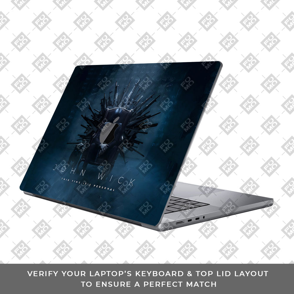 John Wick Assassin MacBook Pro 16 2019 Laptop Skin