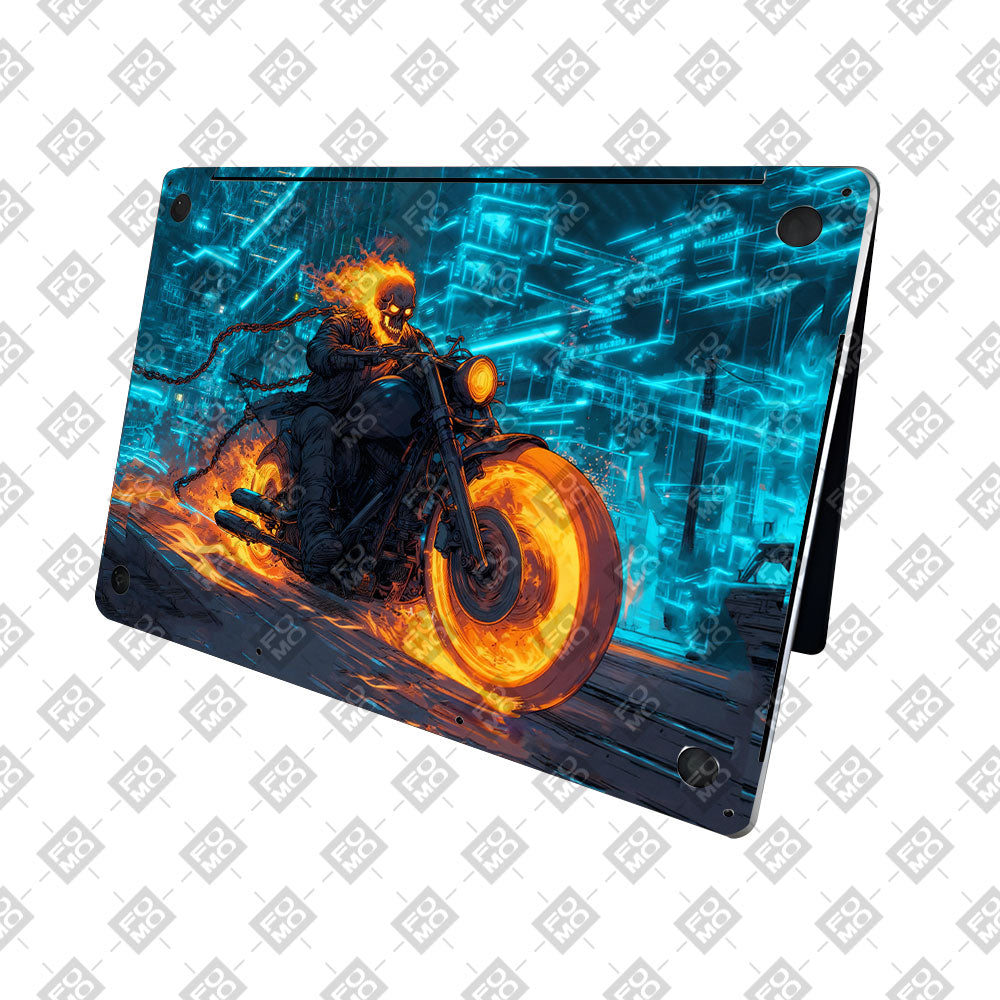 Hellfire Rider MacBook Neo 13 Laptop Skin