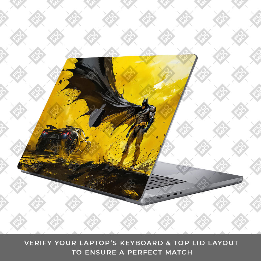 Dark Knight Velocity MacBook Pro 16 2019 Laptop Skin