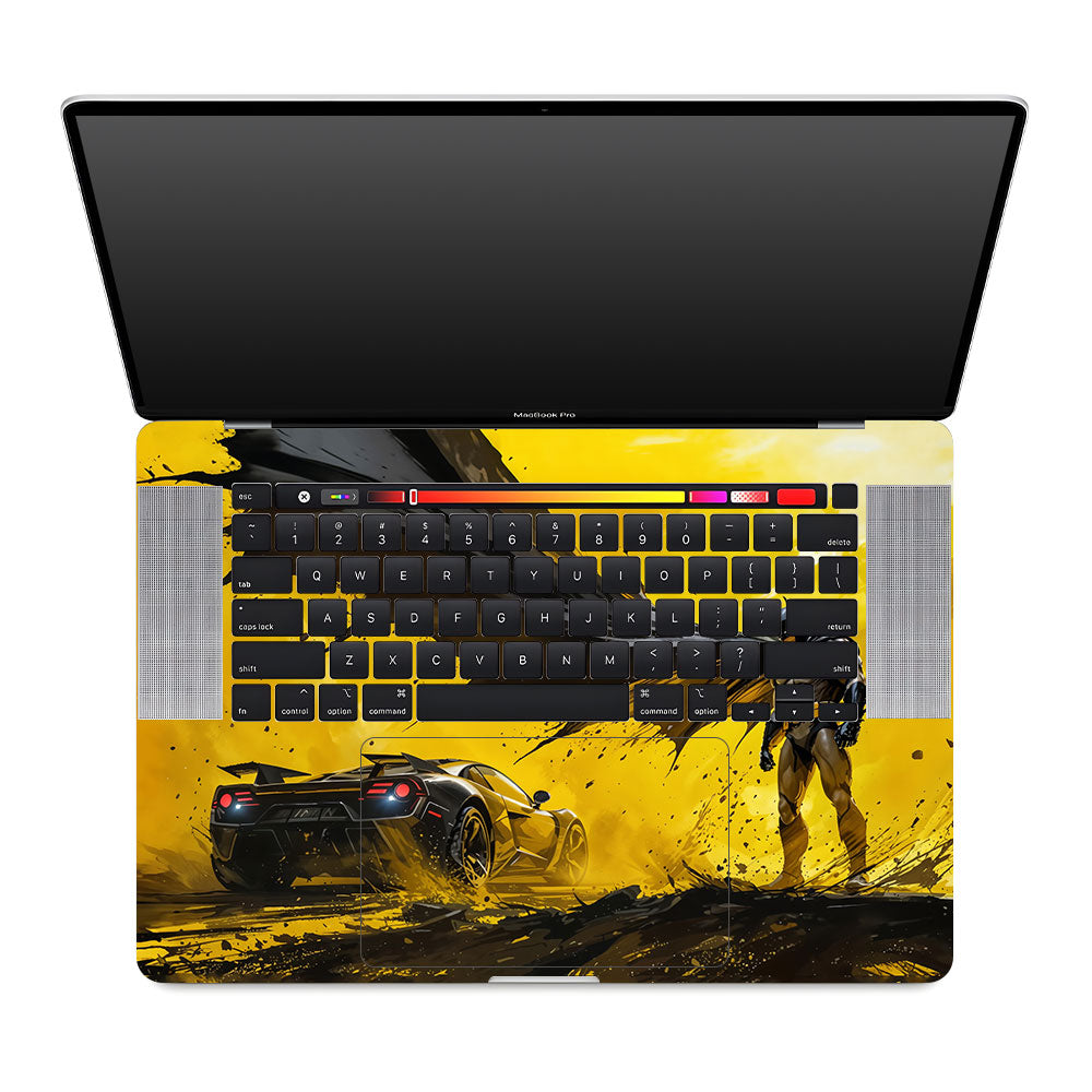 Dark Knight Velocity MacBook Pro 16 2019 Laptop Skin