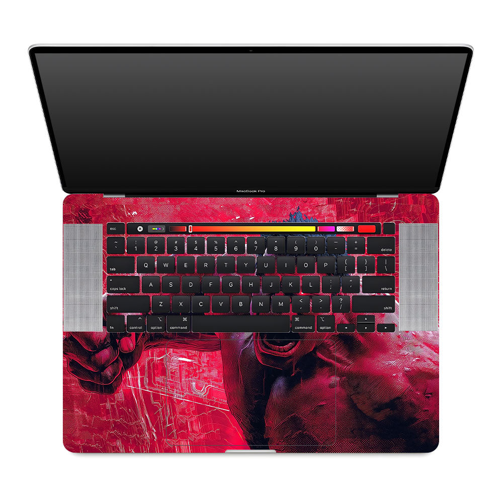 Gamma Rage Red Hulk MacBook Pro 16 2019 Laptop Skin
