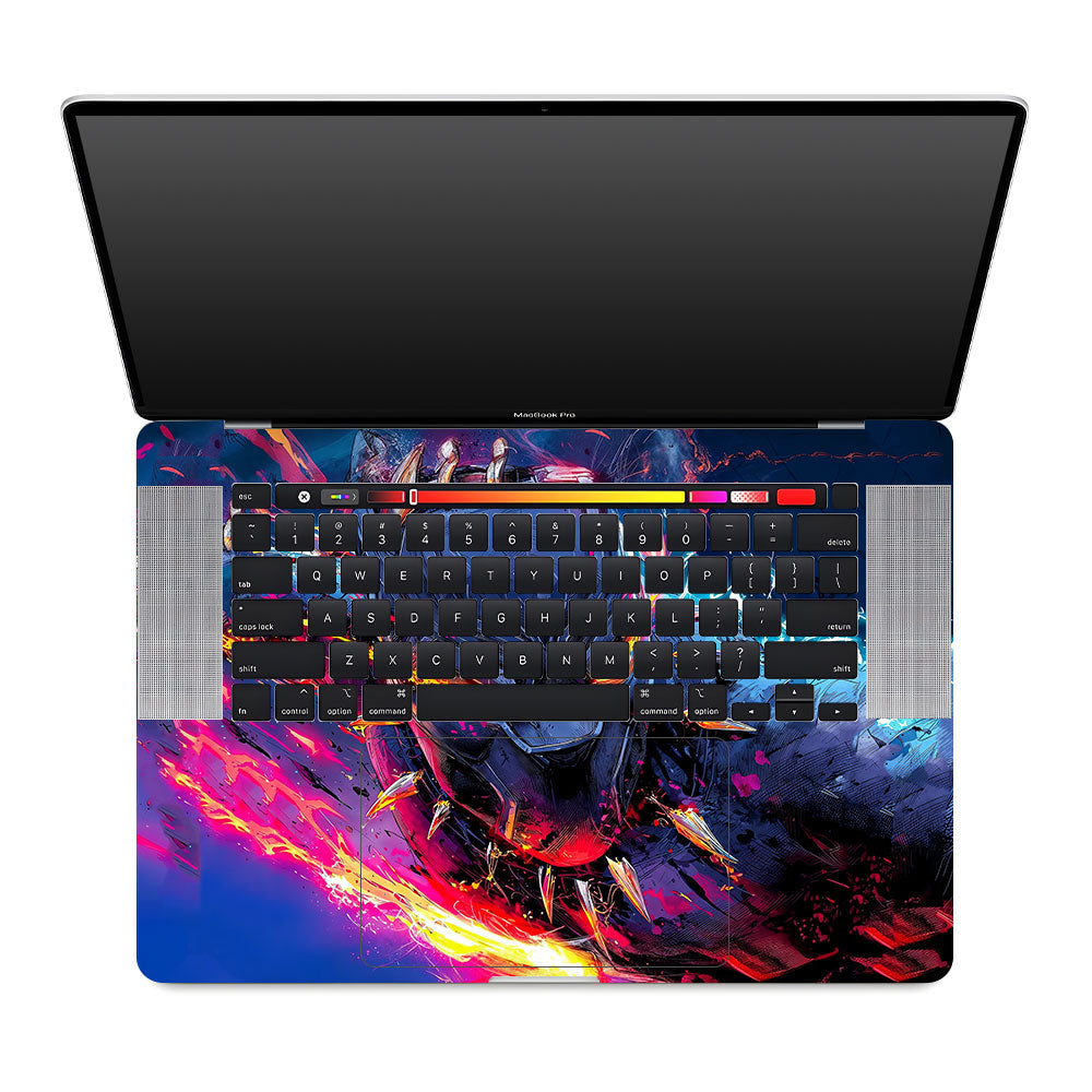 Vibranium Fury Wakandan Charge MacBook Pro 16 2019 Laptop Skin