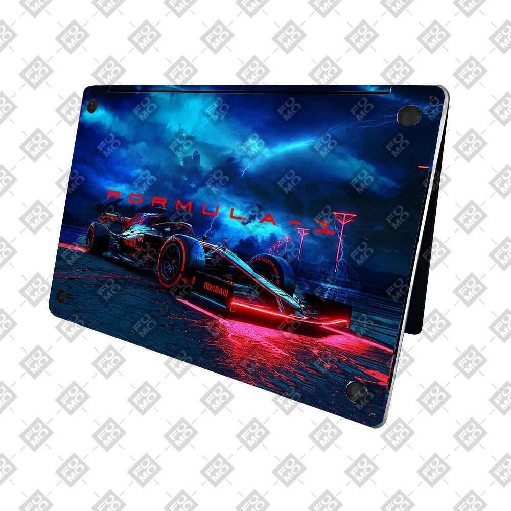 Fututristic Formula 1 MacBook Neo 13 Laptop Skin