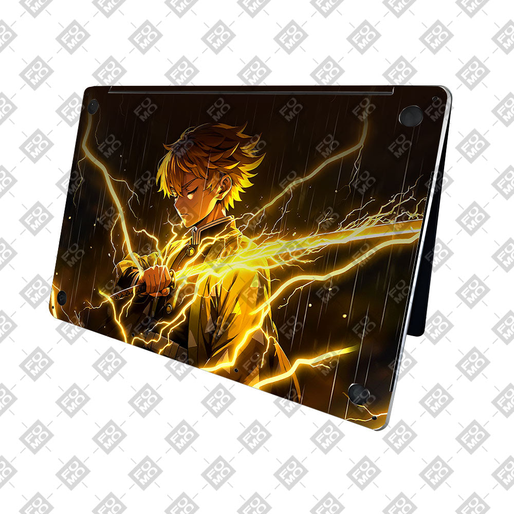 Thunder Soul Lightning Zenitsu MacBook Pro 16 2019 Laptop Skin