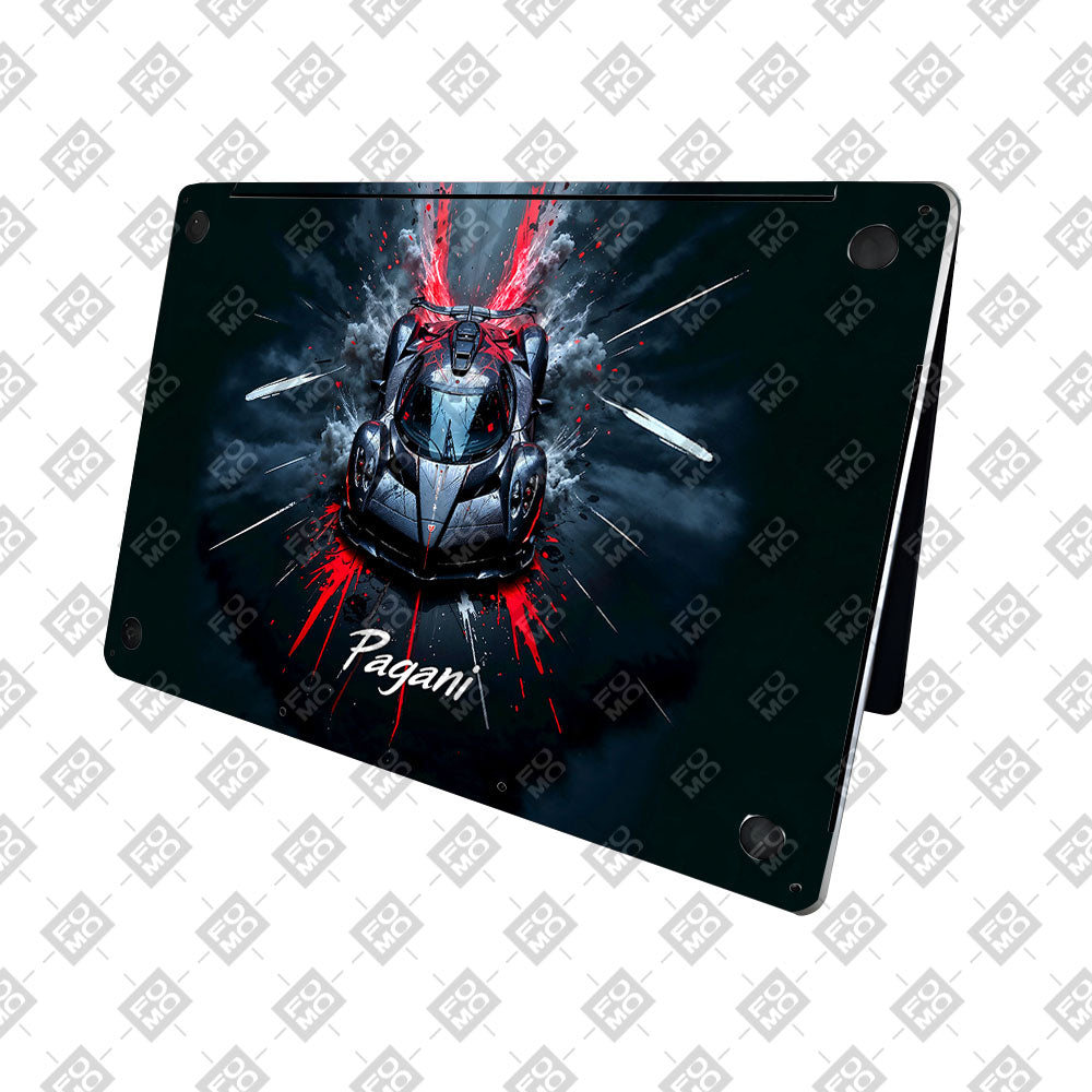 Pagani Midnight Impact MacBook Pro 16 2019 Laptop Skin