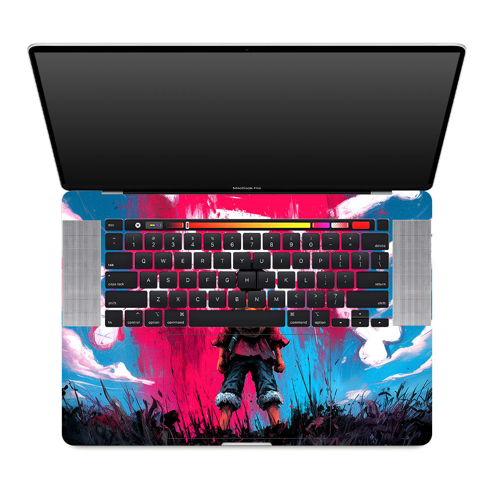 Straw Hat Graffiti One Piece MacBook Pro 16 2019 Laptop Skin