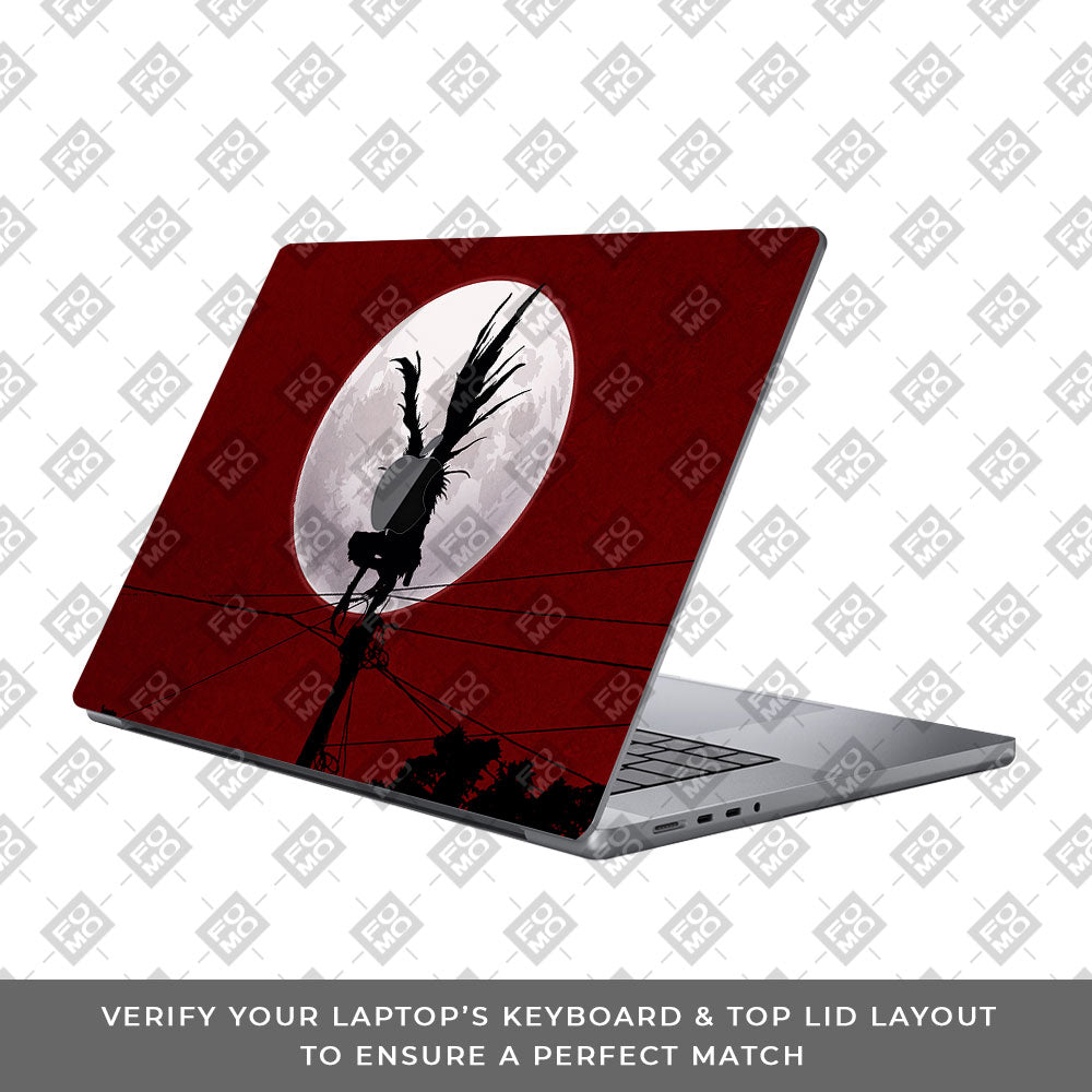 Death Note Ryuk Shinigami MacBook Pro 16 2019 Laptop Skin