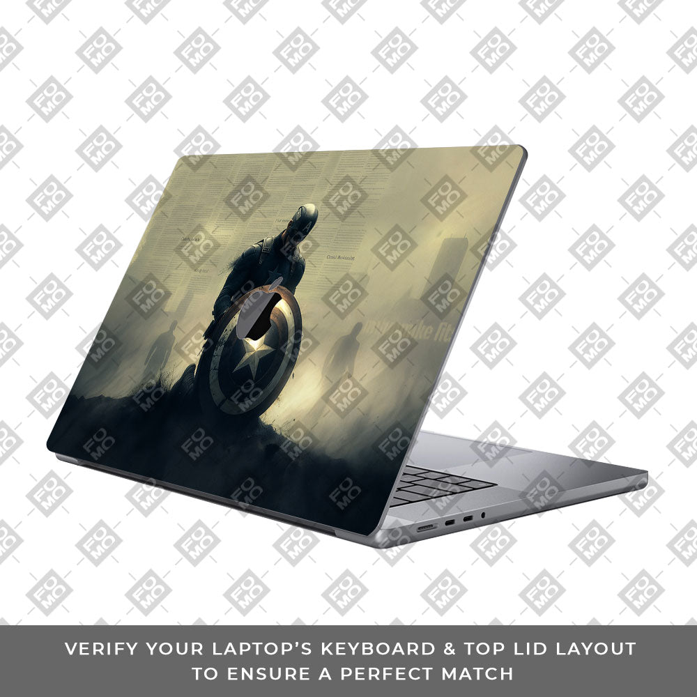 Captain's Valor MacBook Pro 16 2019 Laptop Skin