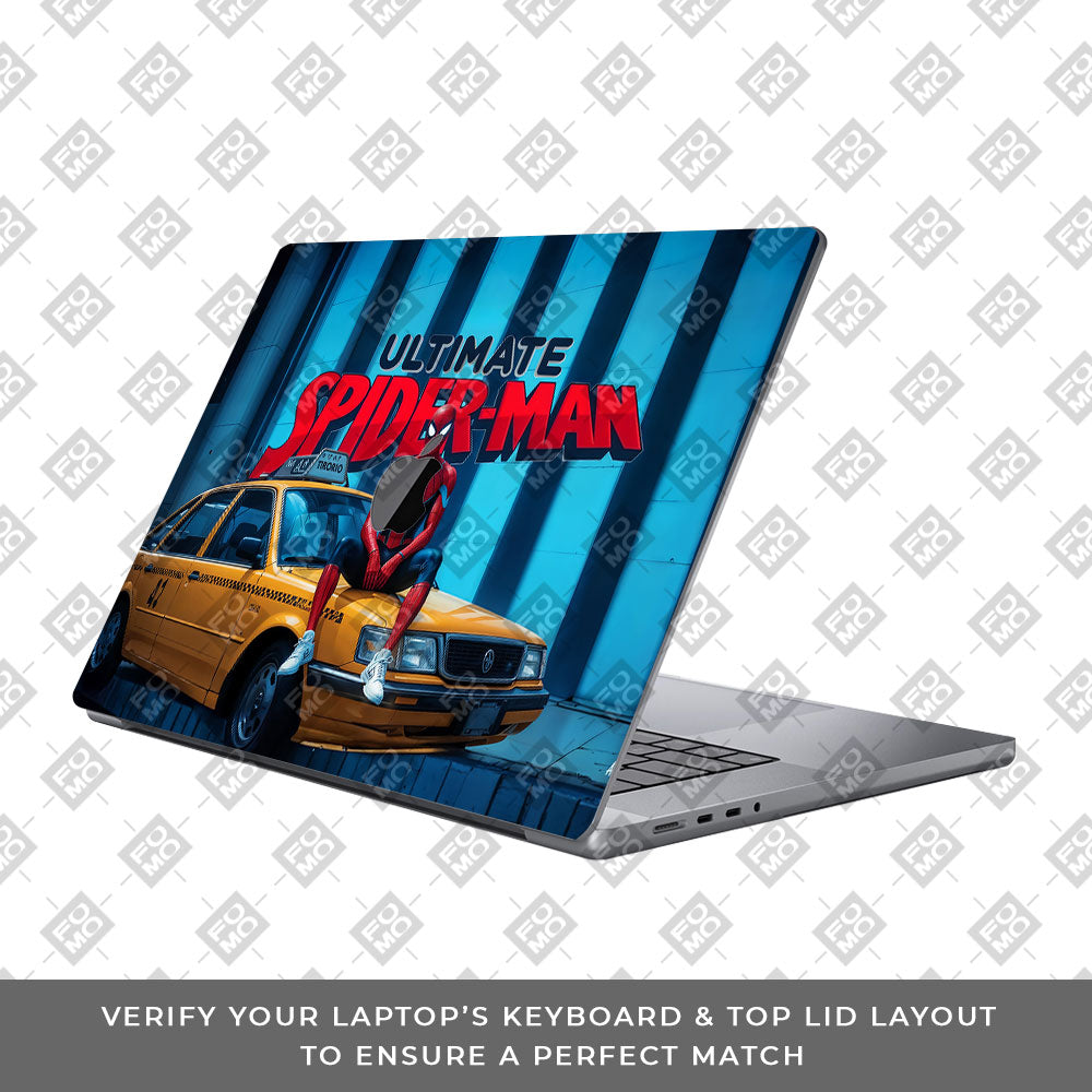 Urban Spiderman MacBook Pro 16 2019 Laptop Skin