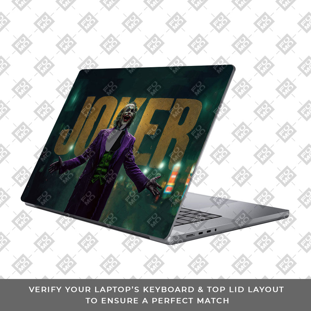 The Joker Chaos MacBook Pro 16 2019 Laptop Skin