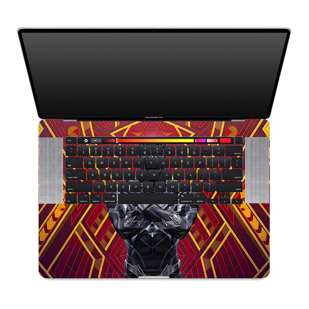 Wakanda Royal Power MacBook Pro 16 2019 3D Laptop Skin