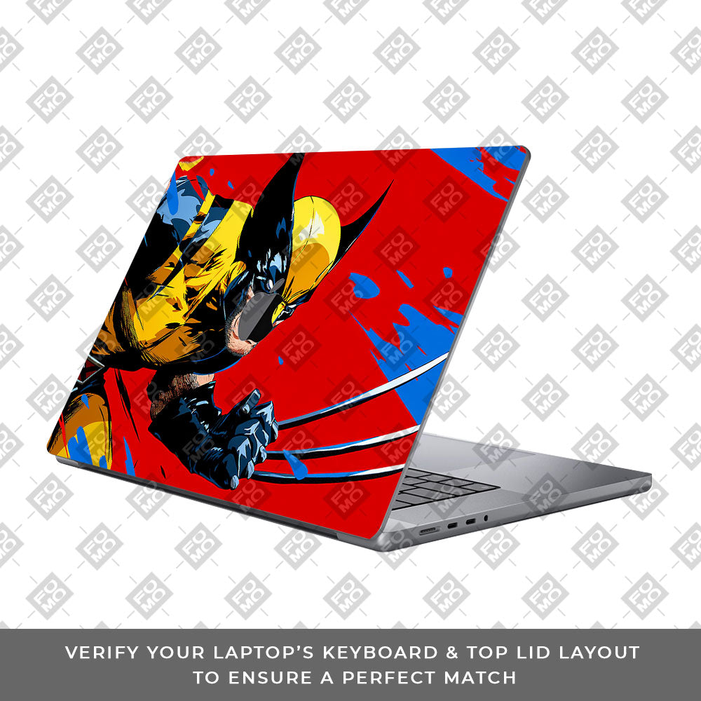 Adamantium Rage MacBook Pro 16 2019 Laptop Skin