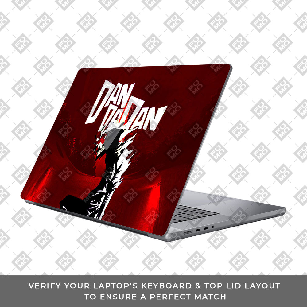 Dandadan Ignition MacBook Pro 16 2019 Laptop Skin