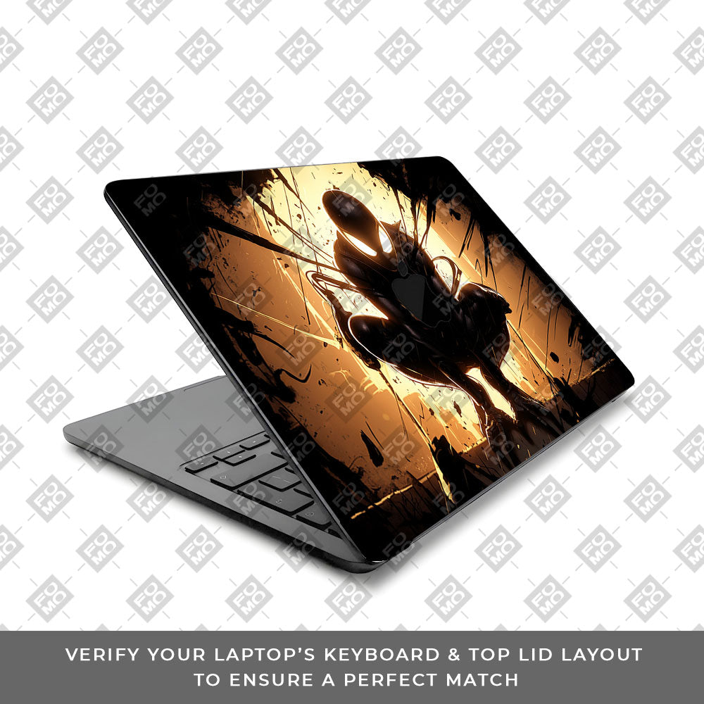 Shadow Spiderman MacBook Air 15 M2 2023 Laptop Skin