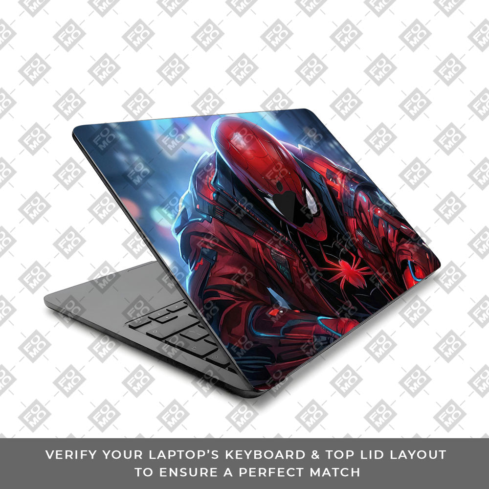 Spiderman Classic MacBook Air 15 M4 2025 Laptop Skin