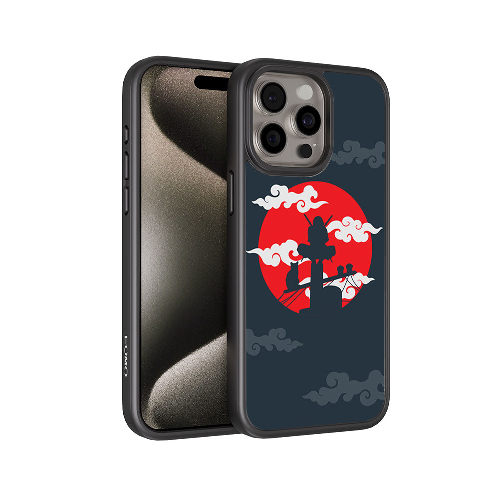 Itachi Uchiha Skin with Shockguard Armour Magsafe Case for Apple iPhone 15 Pro