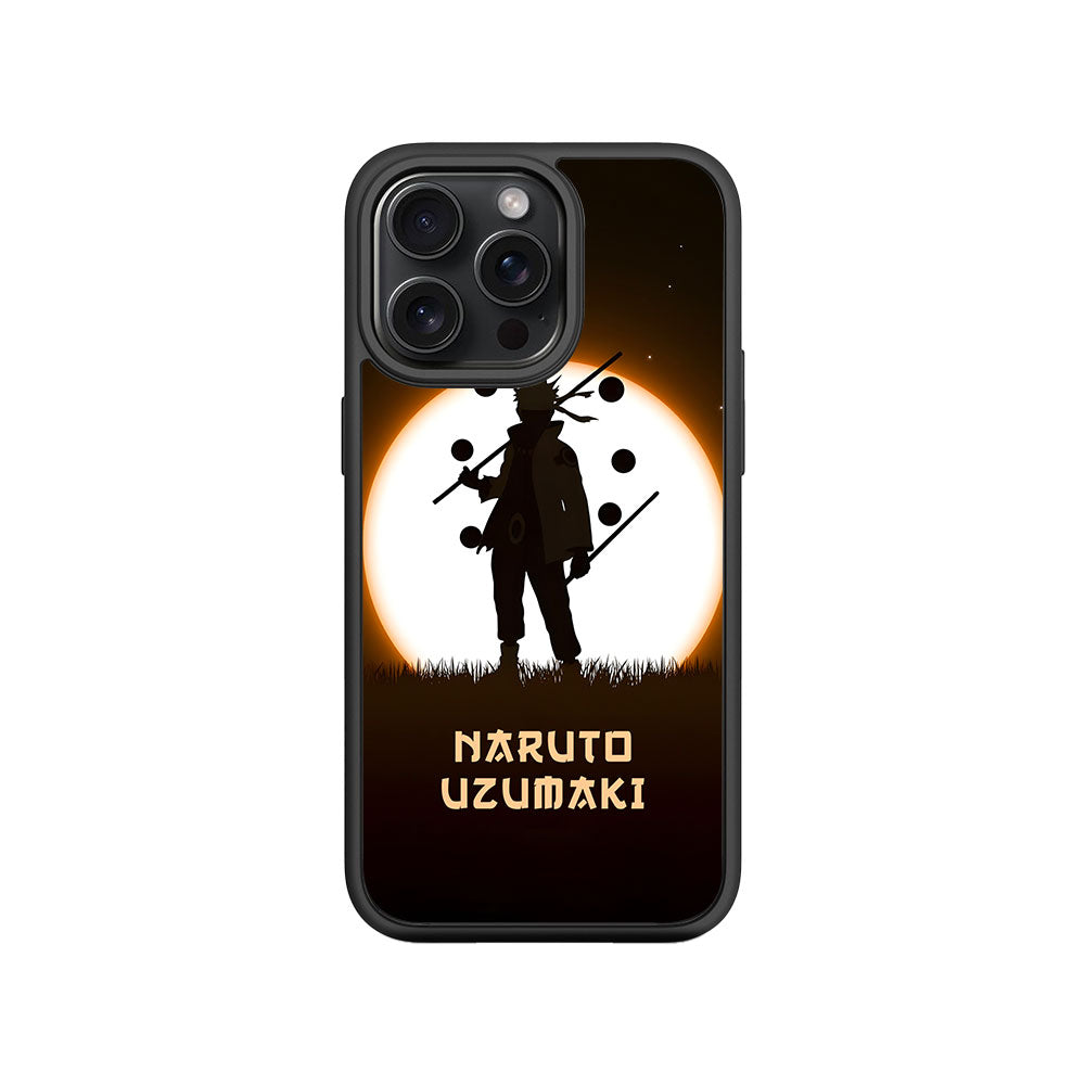 Uzumaki Naruto Skin with Shockguard Armour Magsafe Case for Apple iPhone 15 Pro