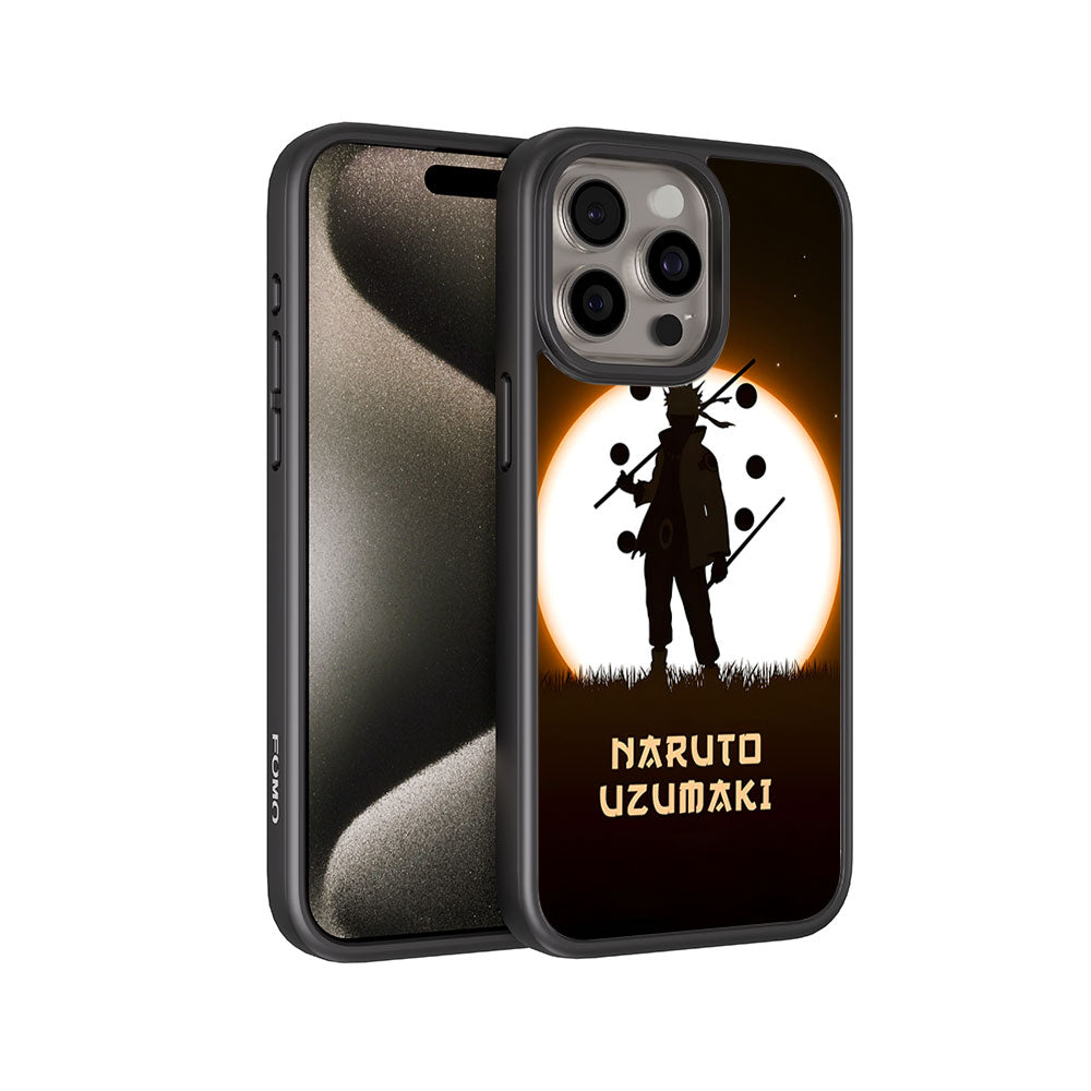 Uzumaki Naruto Skin with Shockguard Armour Magsafe Case for Apple iPhone 15 Pro Max