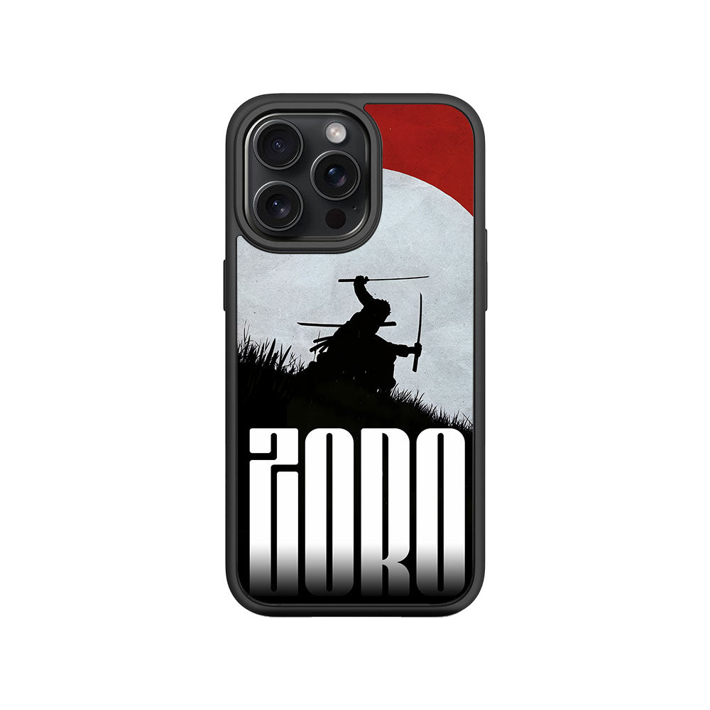 Roronoa Zoro Santoryu Skin with Shockguard Armour Magsafe Case for Apple iPhone 15 Pro