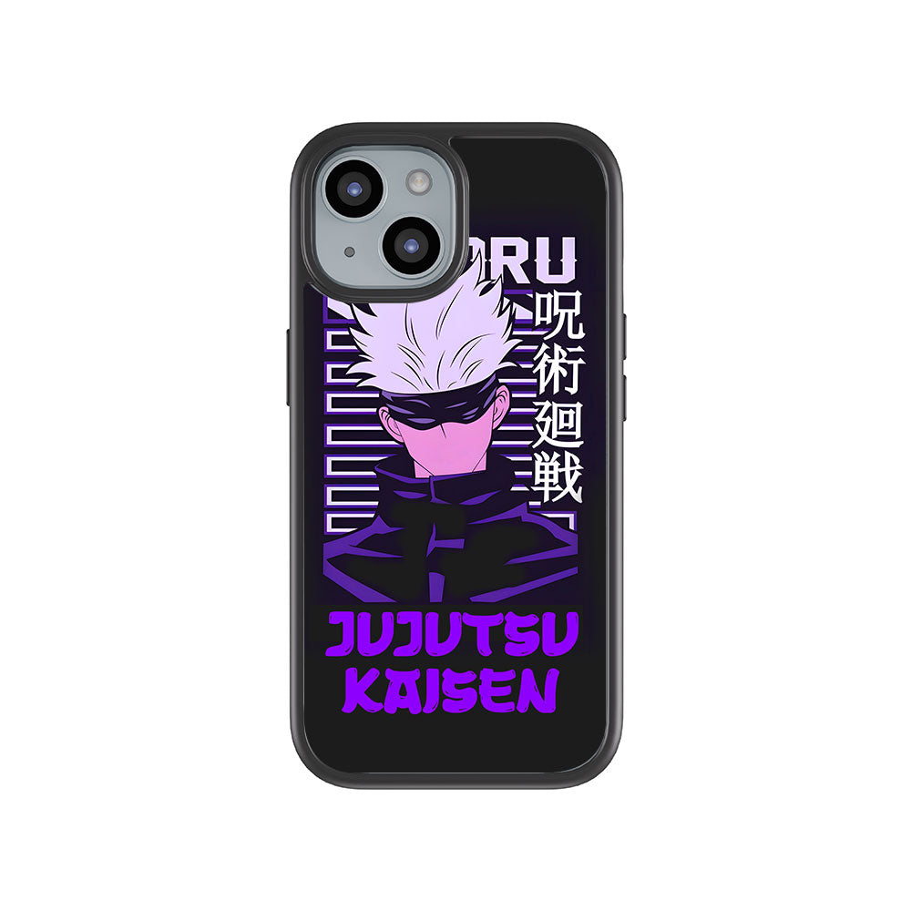Satoru From Jujutsu Kaisen Skin with Shockguard Armour Magsafe Case for Apple iPhone 15 Plus