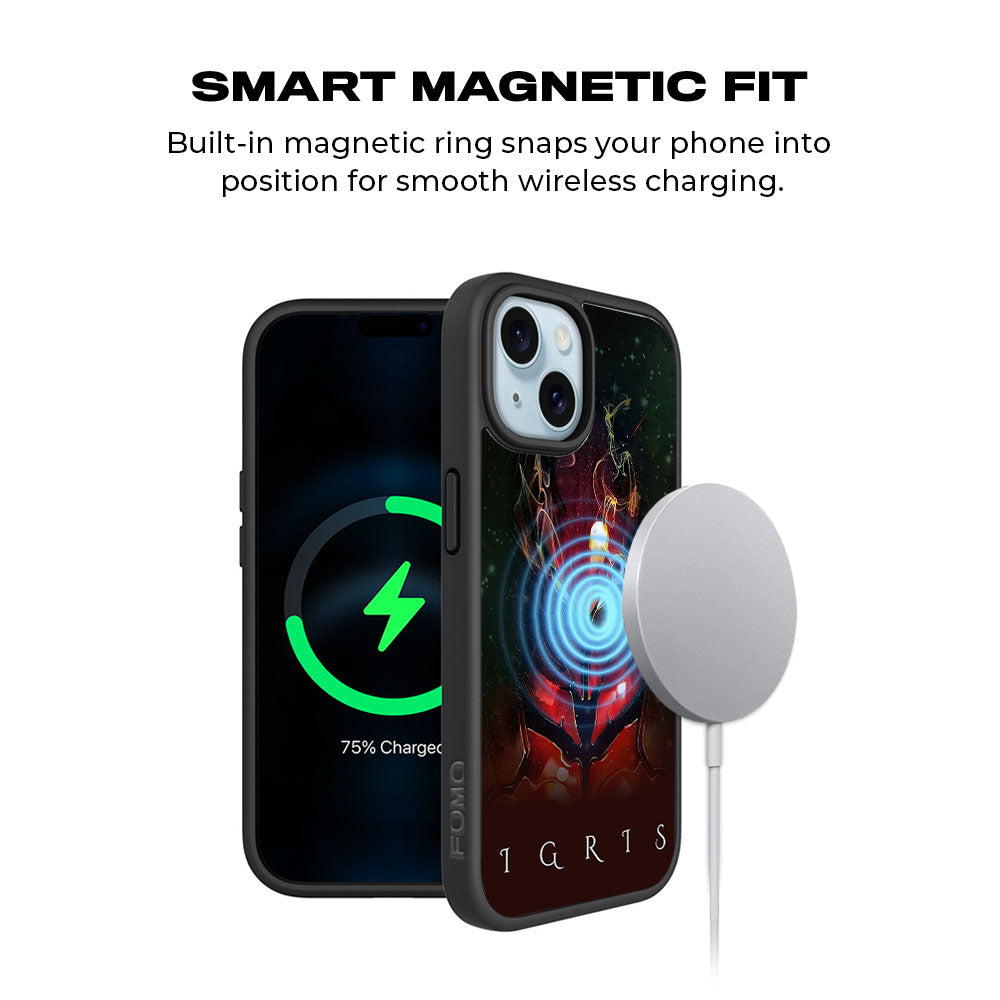 Igris Solo Leveling Skin with Shockguard Armour Magsafe Case for Apple iPhone 15 Plus