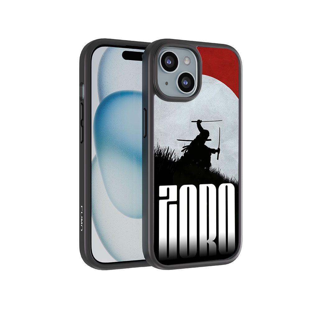 Roronoa Zoro Santoryu Skin with Shockguard Armour Magsafe Case for Apple iPhone 15