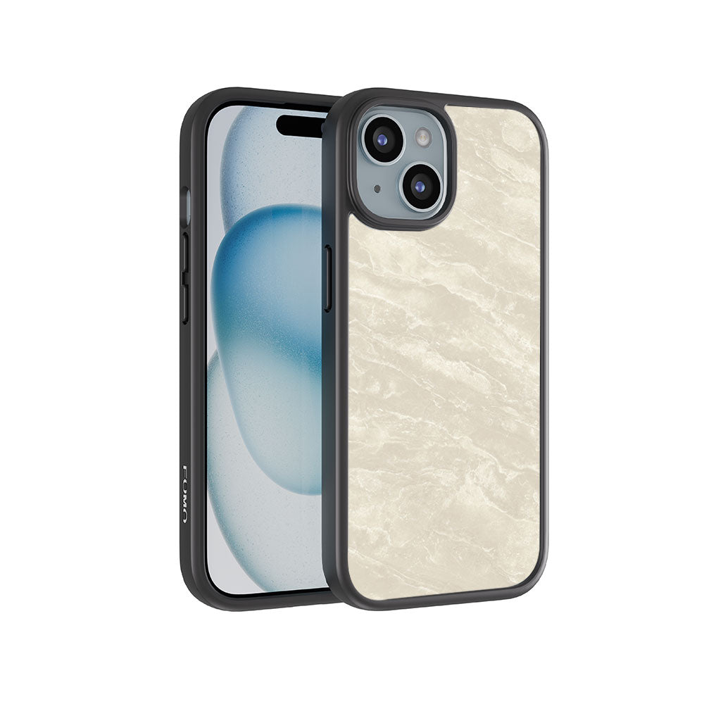 Marble Textured Skin with Shockguard Armour Magsafe Case for Apple iPhone 15 Plus