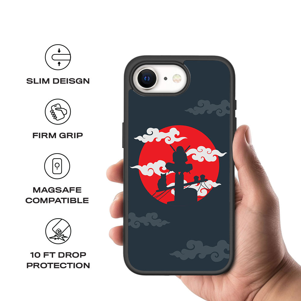 Itachi Uchiha Skin with Shockguard Armour Magsafe Case for Apple iPhone 16E