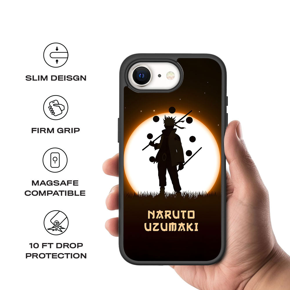 Uzumaki Naruto Skin with Shockguard Armour Magsafe Case for Apple iPhone 16E