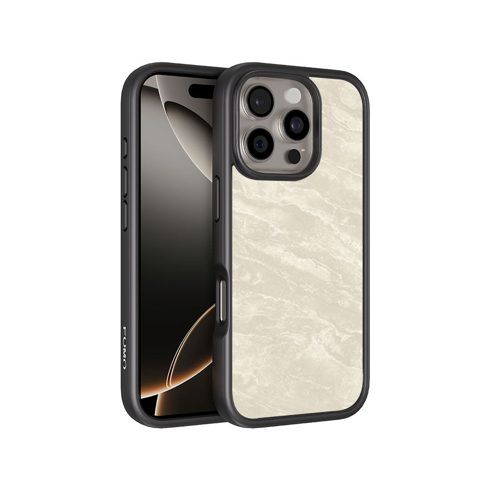 Marble Textured Skin with Shockguard Armour Magsafe Case for Apple iPhone 16 Pro Max