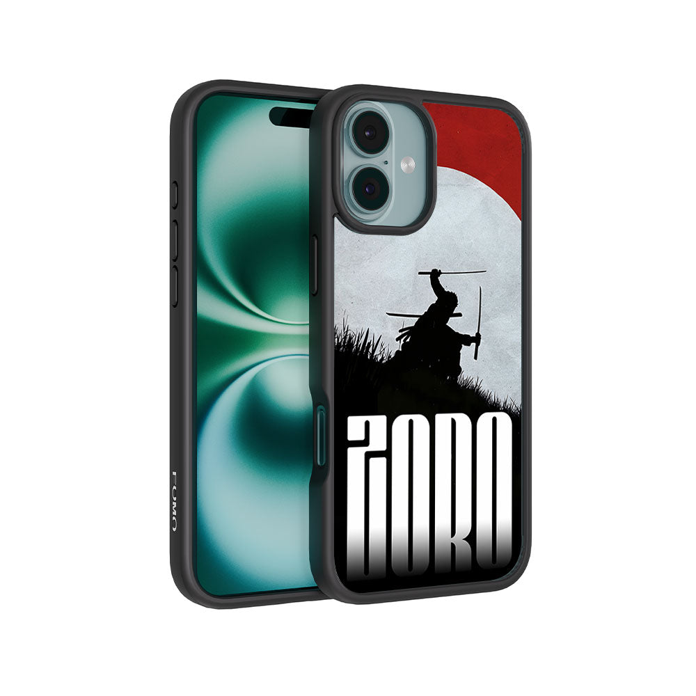Roronoa Zoro Santoryu Skin with Shockguard Armour Magsafe Case for Apple iPhone 16 Plus