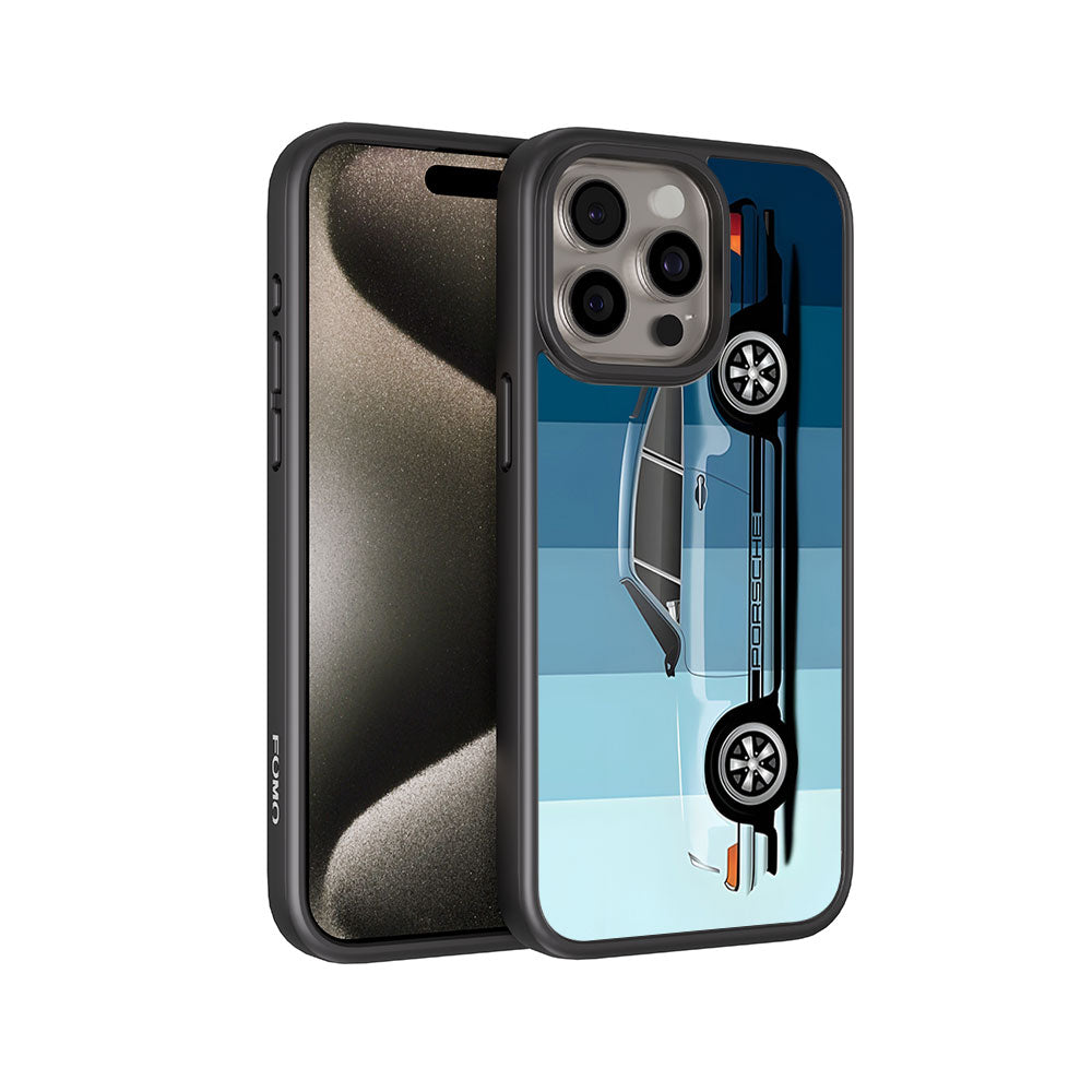 Porsche 911 Skin with Shockguard Armour Magsafe Case for Apple iPhone 15 Pro Max