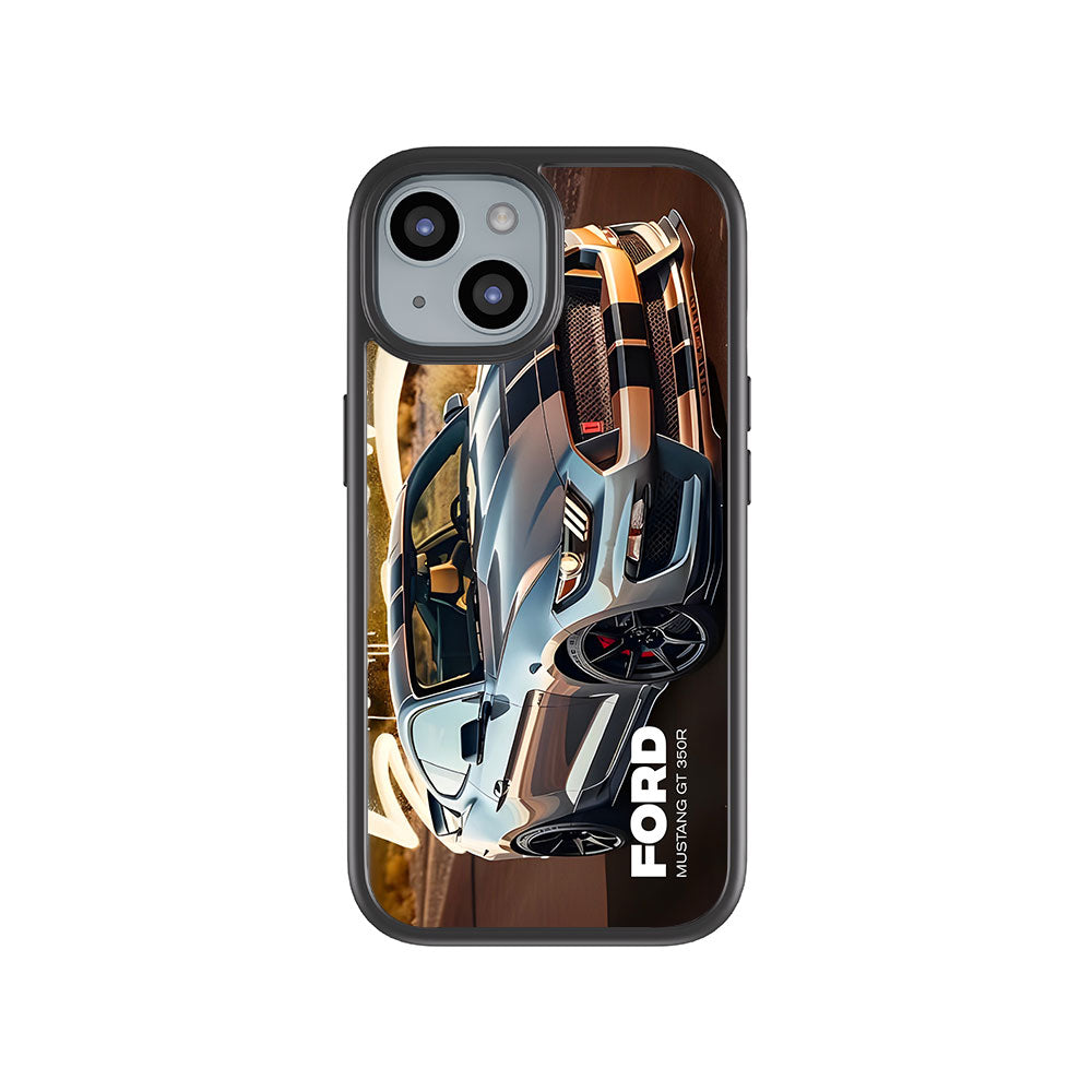 Ford Mustang GT 350R Skin with Shockguard Armour Magsafe Case for Apple iPhone 15 Plus