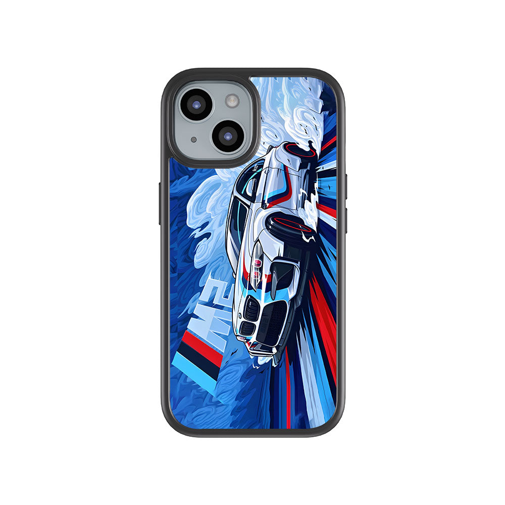 BMW M2 Skin with Shockguard Armour Magsafe Case for Apple iPhone 15