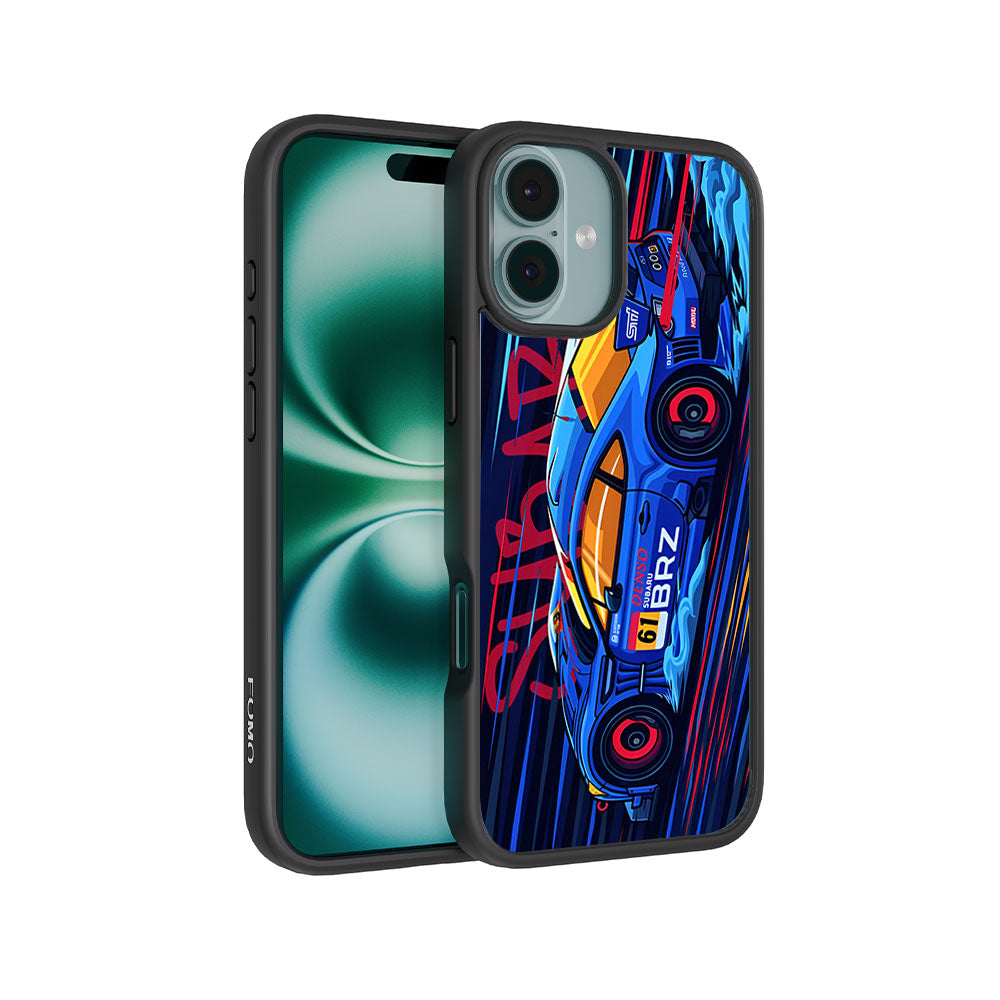 Subaru BRZ Skin with Shockguard Armour Magsafe Case for Apple iPhone 16