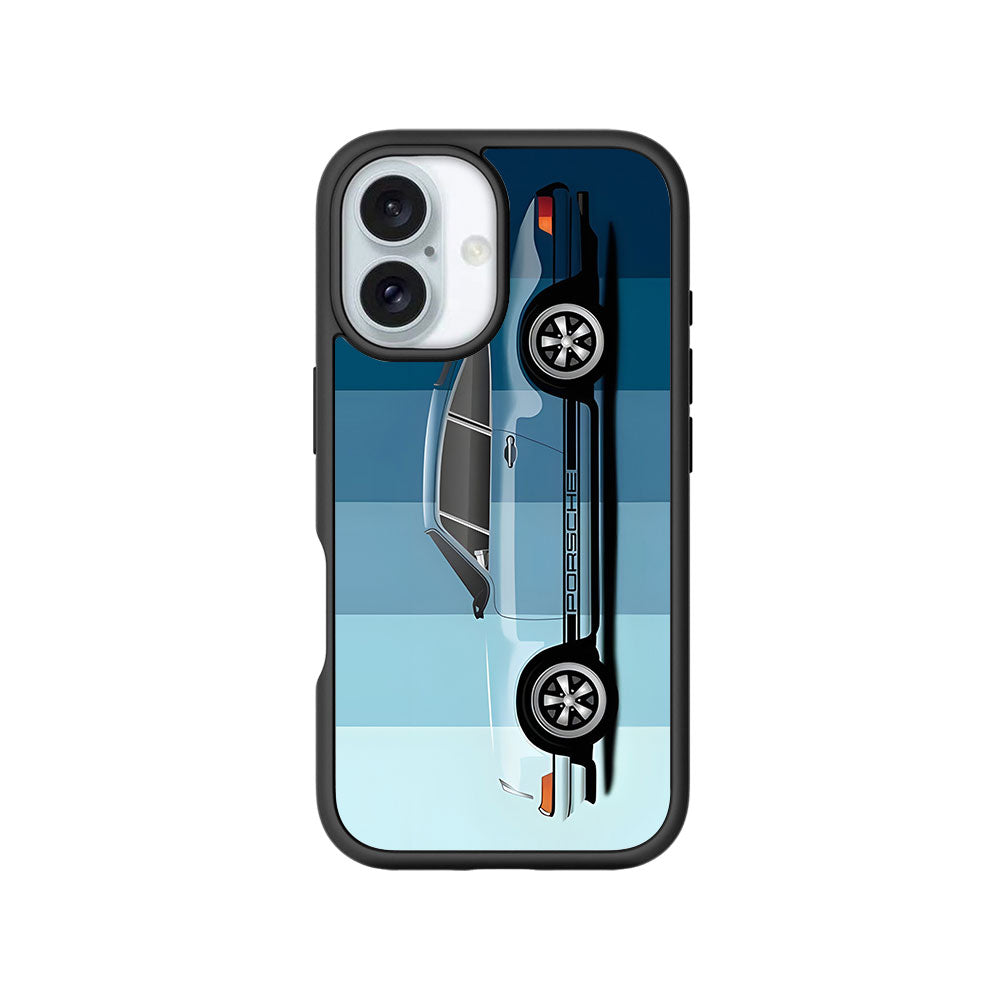 Porsche 911 Skin with Shockguard Armour Magsafe Case for Apple iPhone 16