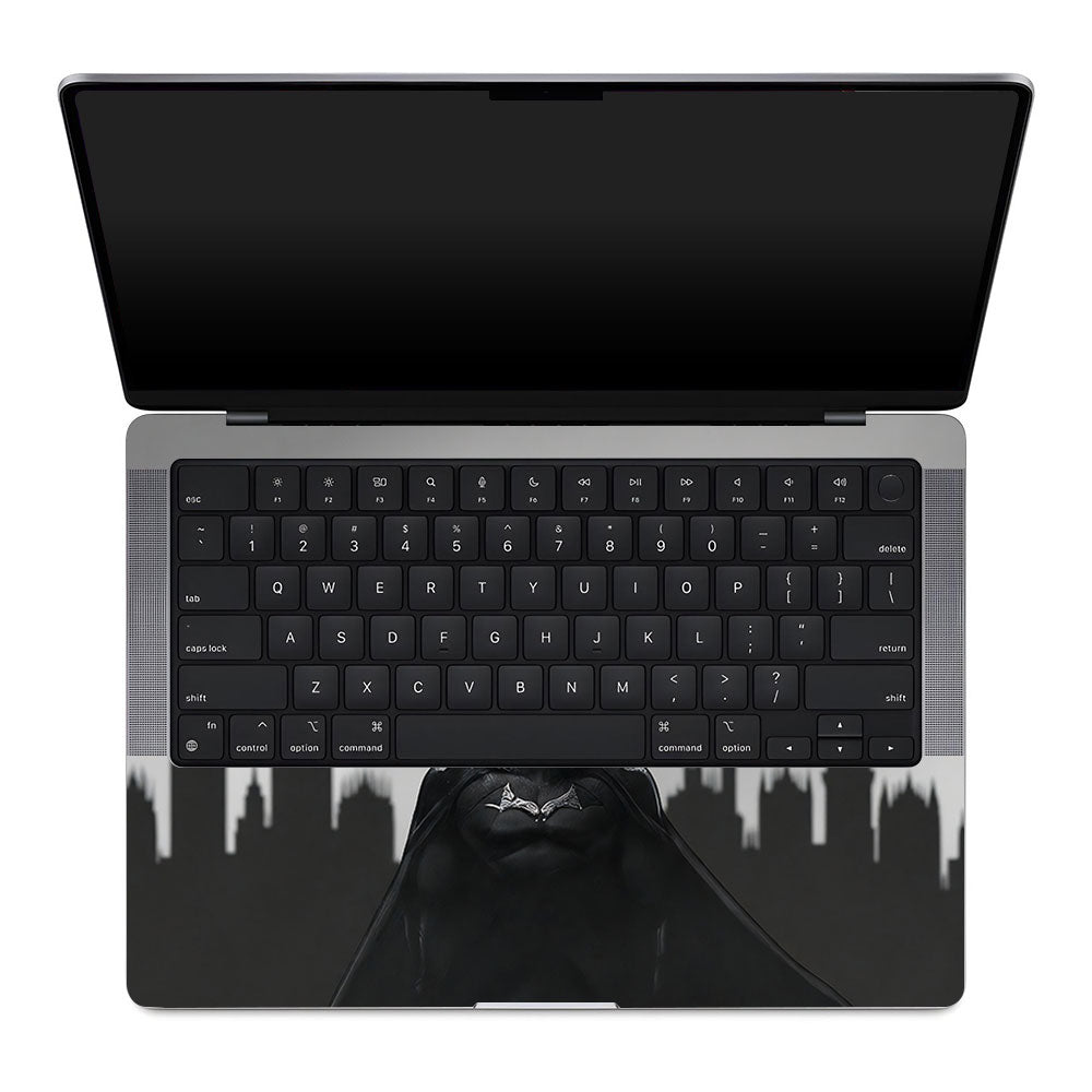 Gotham's Dark Avenger MacBook Pro 14 M1, M2, M3, M4 2021-2024 3D Laptop Skin