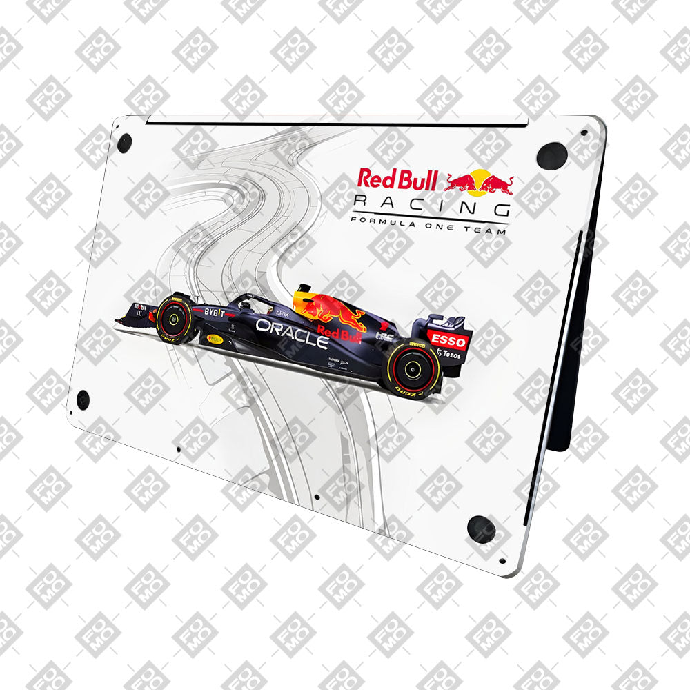 Red Bull Racing in Action MacBook Neo 13 Laptop Skin