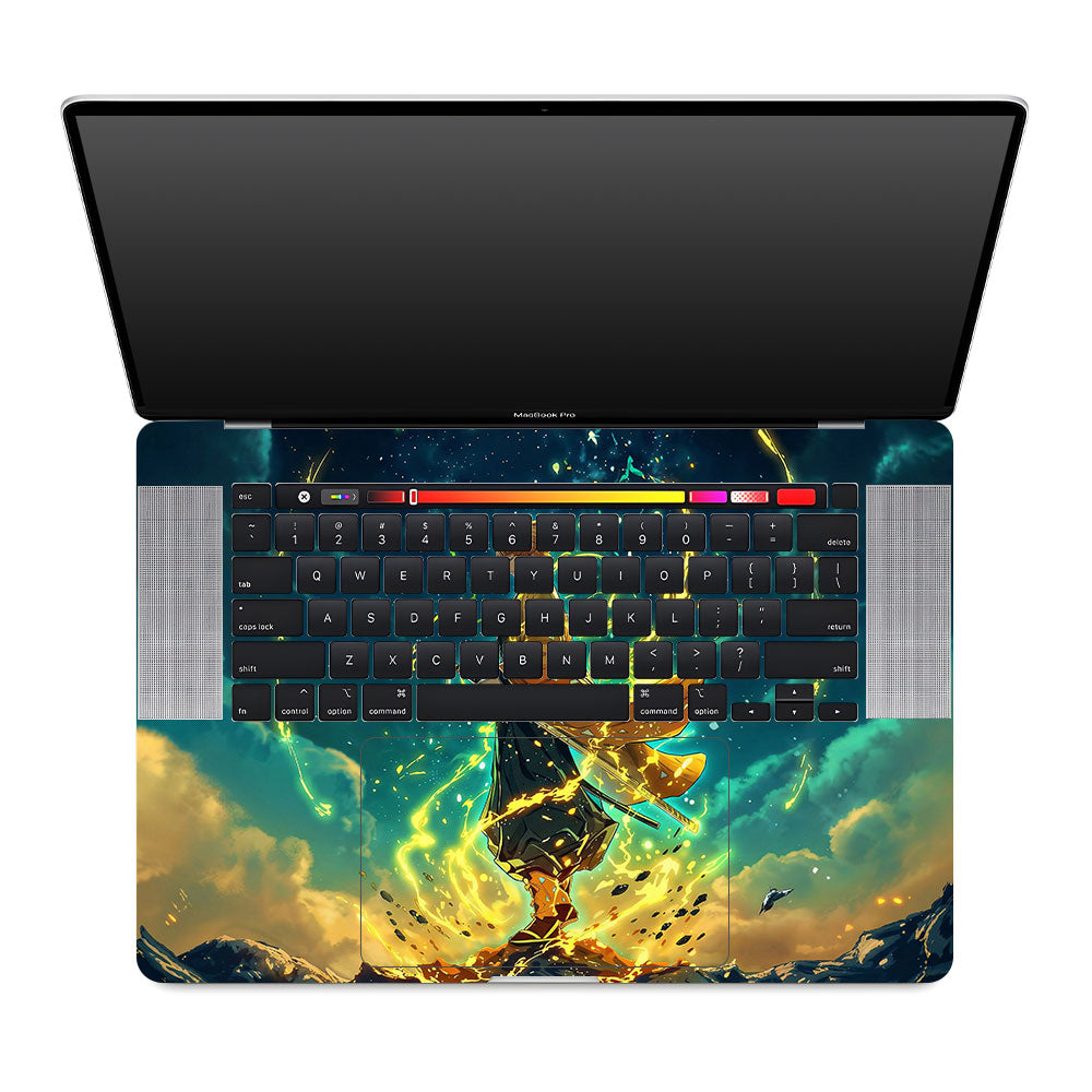 Zenitsu Thunder God MacBook Pro 16 2019 Laptop Skin